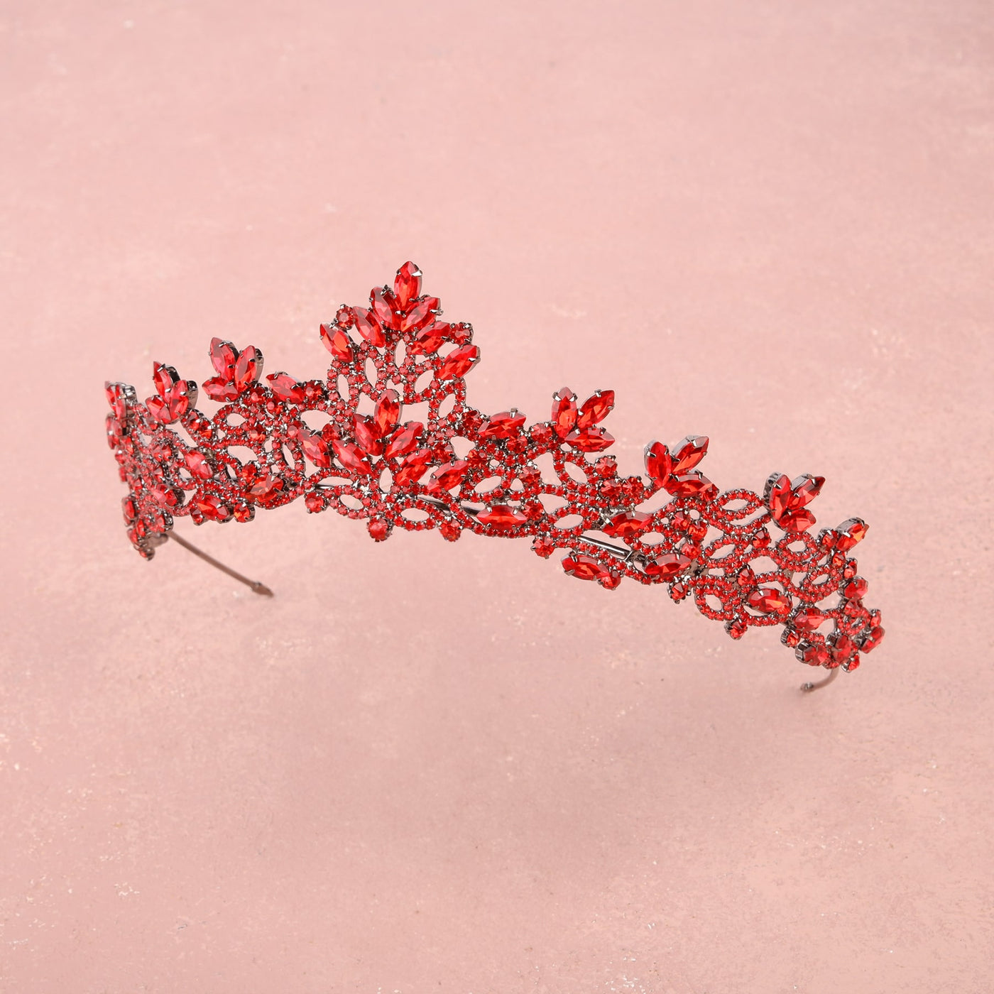 Strahlende Blüten-Tiara