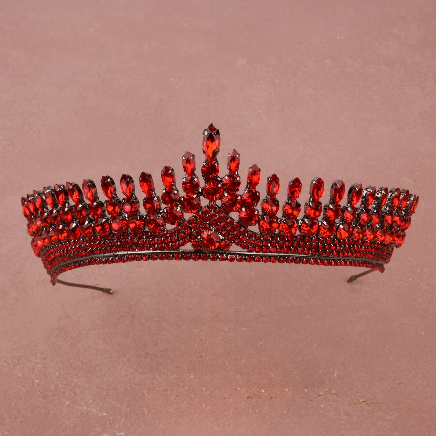 Antares Model Crown for Women Elegant Royal Crown for Proms and Parties
