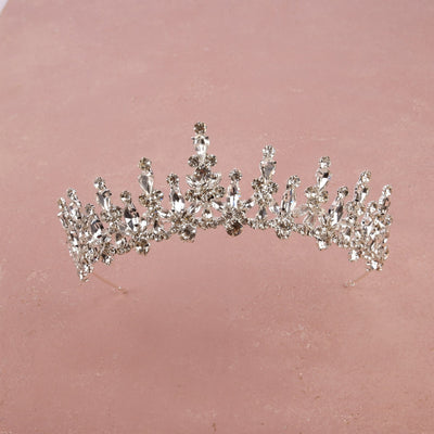 Elegant Sharp-Line Bridal Crown Special Design Princess Wedding Crown Crown for Birthday