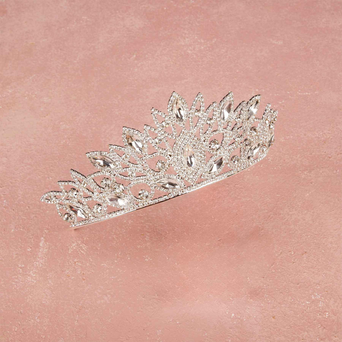 Floral Design Crown Bridal Wedding Crown Princess Crown