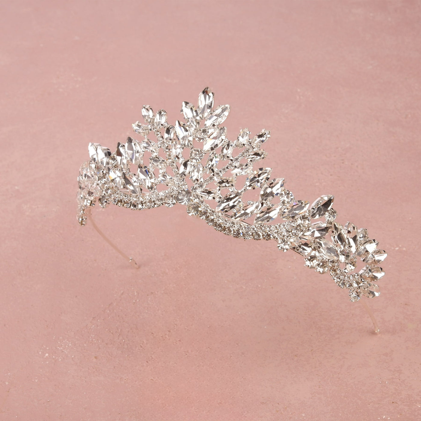 Crystal Stone Bridal Wedding Crown and Crown Models Shiny Stone Bridal Crown