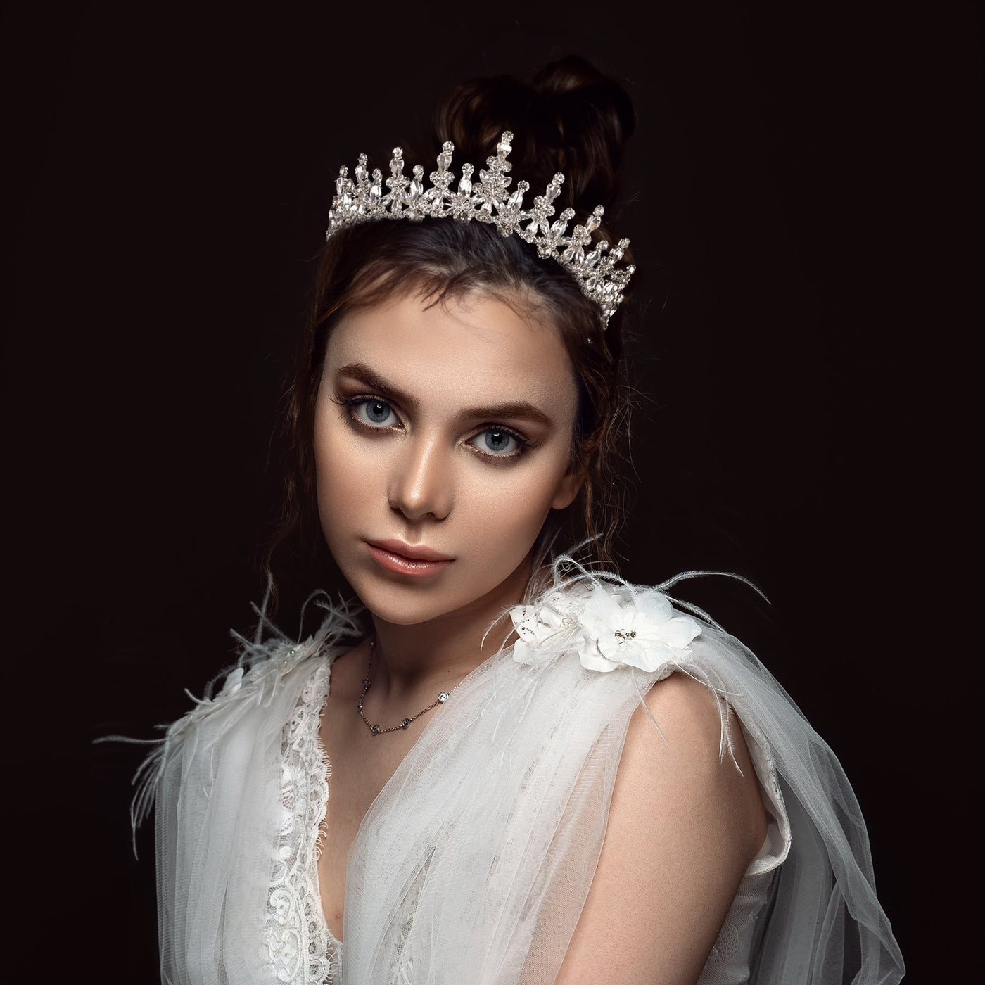 Elegant Sharp-Line Bridal Crown Special Design Princess Wedding Crown Crown for Birthday