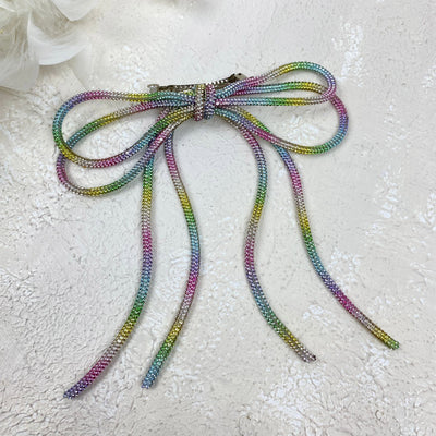Shiny Stone Bow Hairpin Special bow hair clip for women