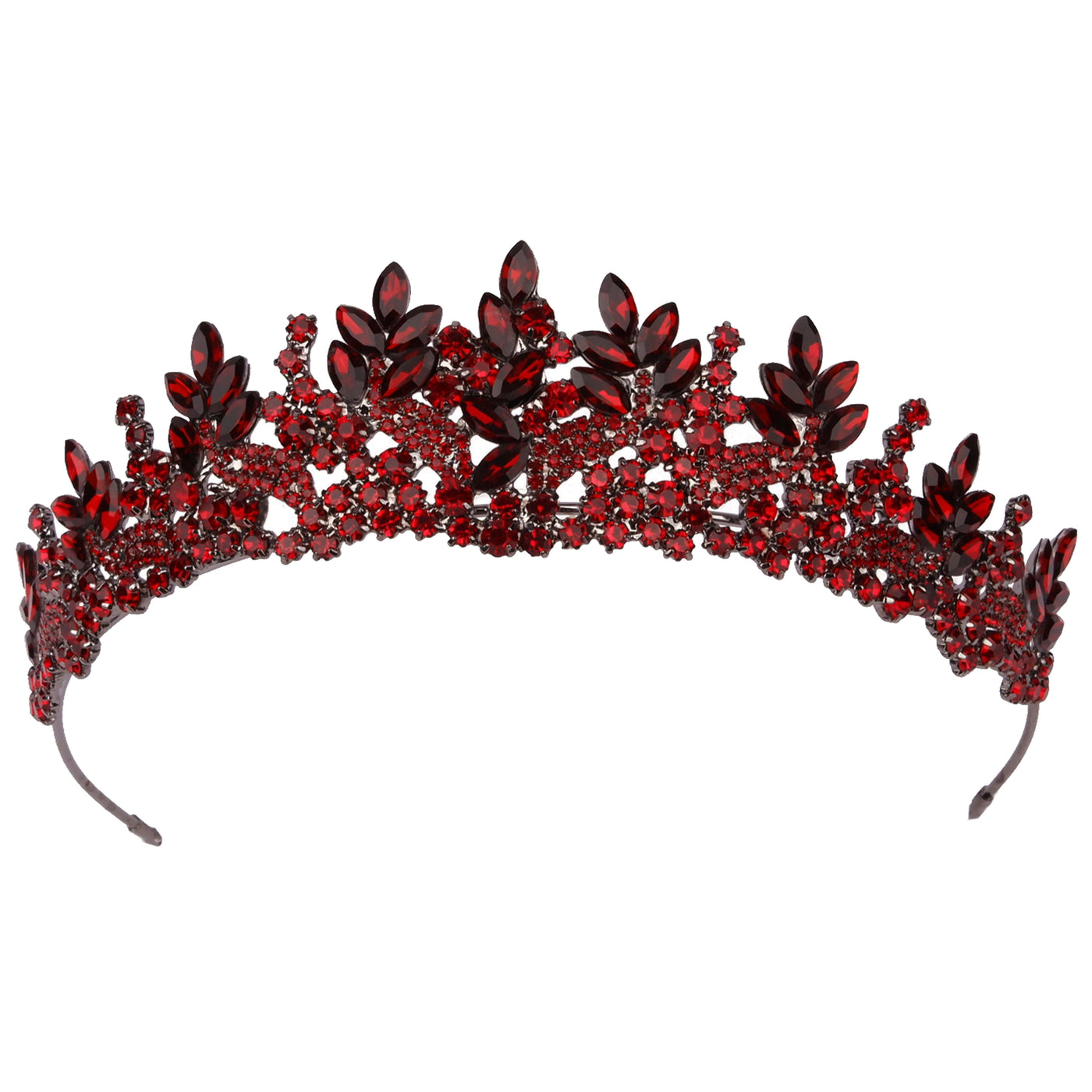 Crystal-Embellished Bridal Wedding Crown, Princess Tiara for Special Days and Parties