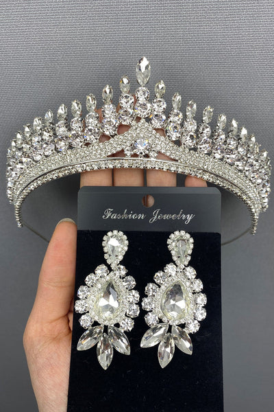 Anteras Bridal Henna Crown and Earrings