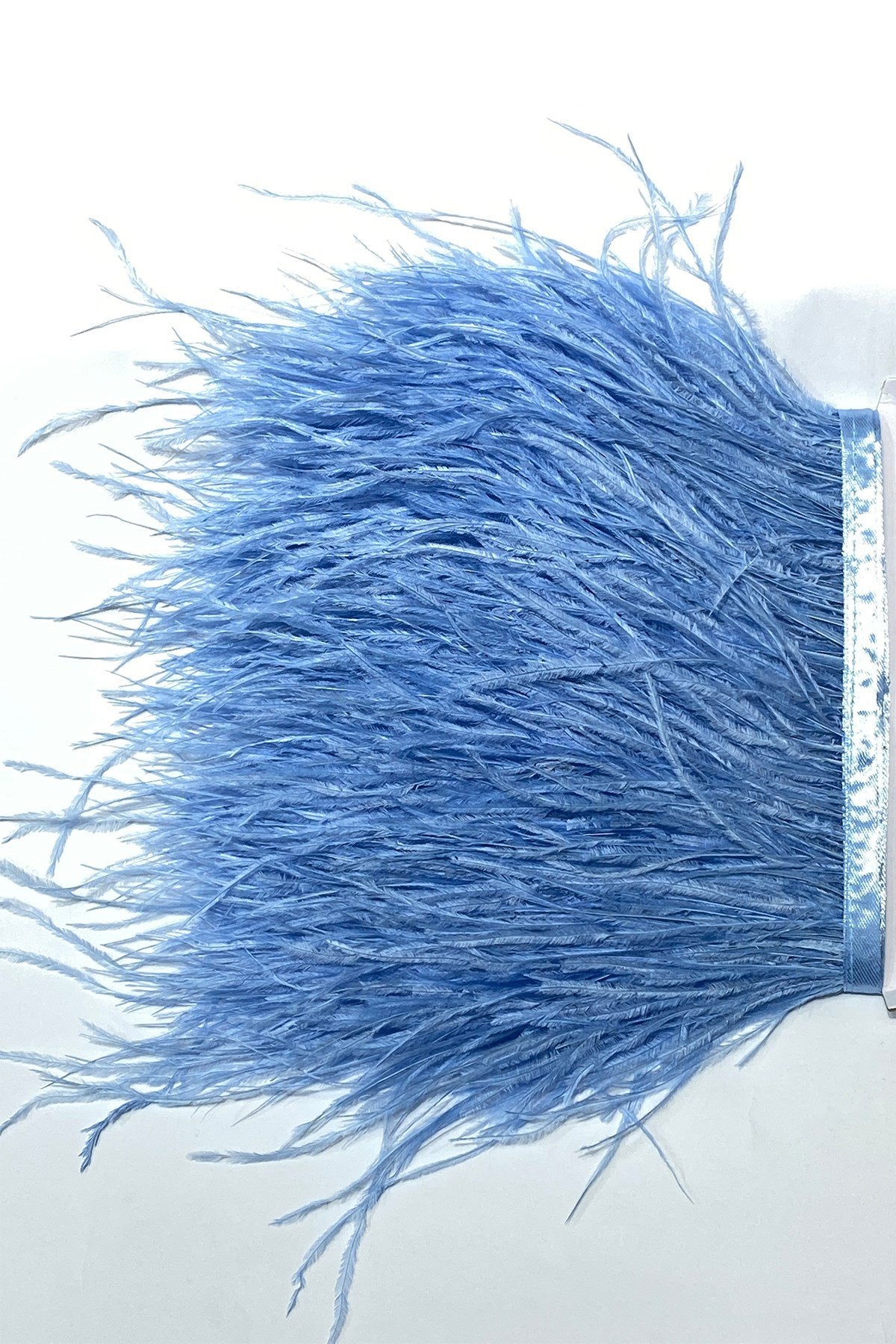 Baby Blue Ostrich Feather 1 mt