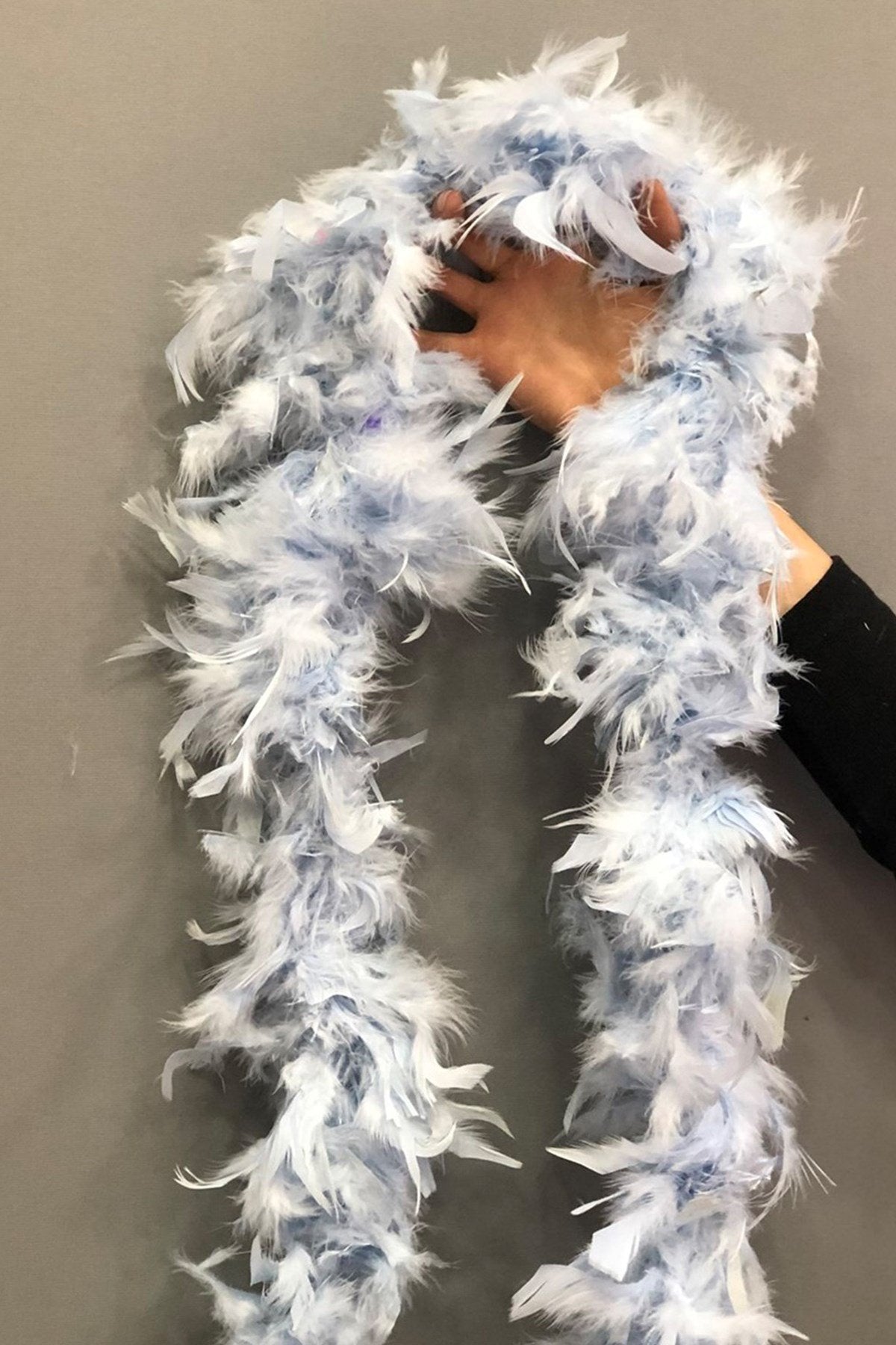 Baby Blue Otriş Goose Feather