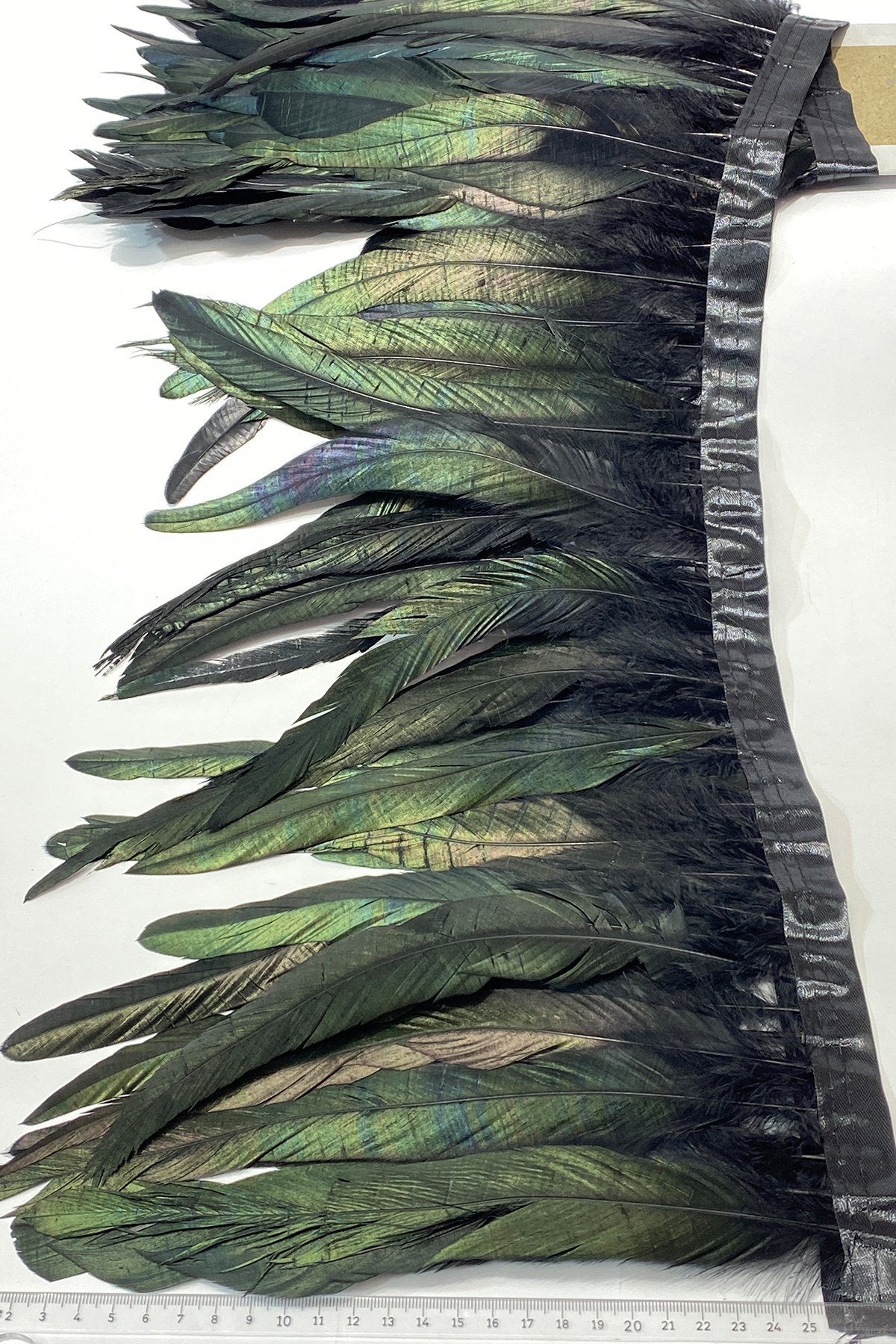 Black Long Chandelier Feather 1m