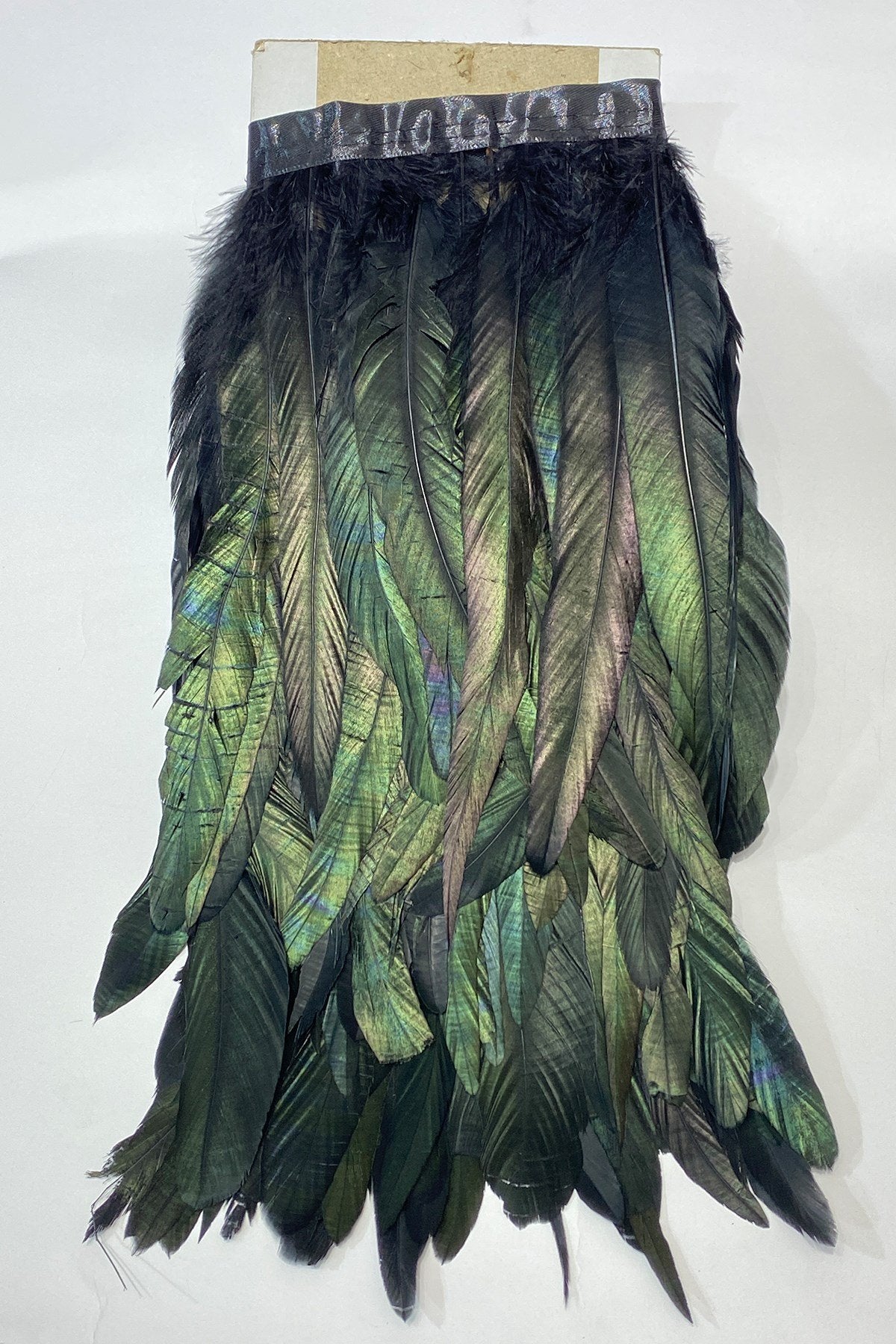 Black Long Chandelier Feather 1m