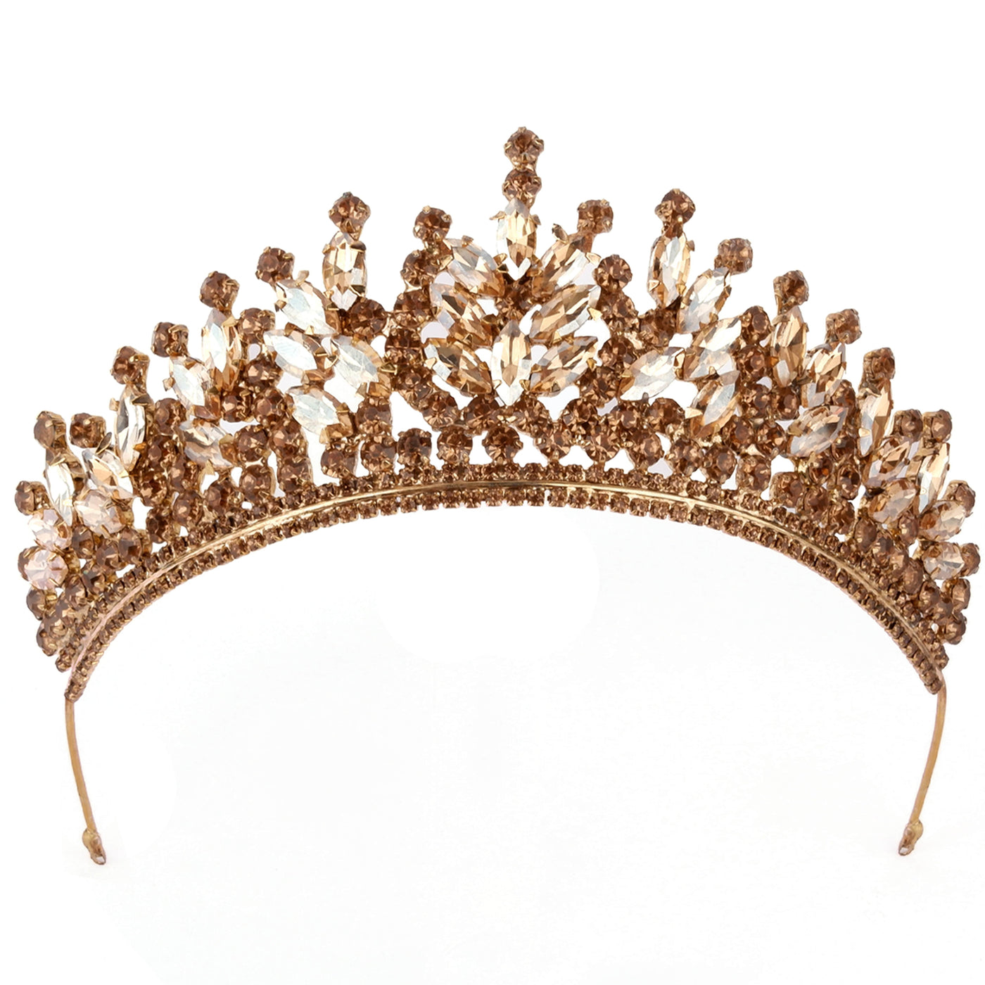 Special Bridal Wedding Crown for Women Crystal Bridal Crown with Shuttle Stone